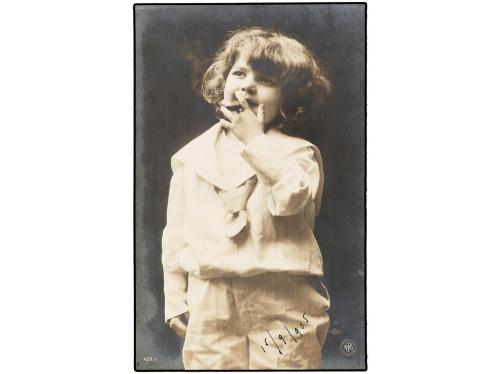 ✉ ESPAÑA. Ed. PEB 9. 1905. BARCELONA correo interior. 30 cts