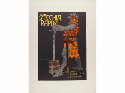 1914. CARTEL. (PUBLICIDAD). METLICOVITZ, L; HOHENSTEIN; CALD