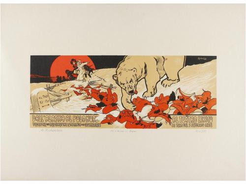 1914. CARTEL. (PUBLICIDAD). METLICOVITZ, L; HOHENSTEIN; CALD