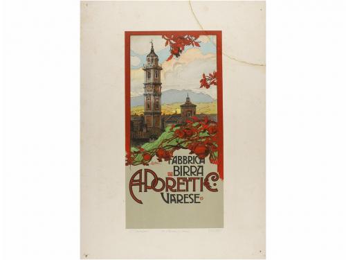 1914. CARTEL. (PUBLICIDAD). METLICOVITZ, L; HOHENSTEIN; CALD