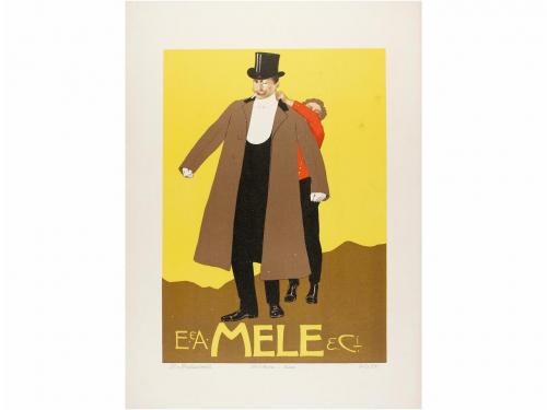 1914. CARTEL. (PUBLICIDAD). METLICOVITZ, L; HOHENSTEIN; CALD