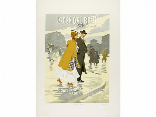 1914. CARTEL. (PUBLICIDAD). METLICOVITZ, L; HOHENSTEIN; CALD