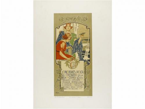 1914. CARTEL. (PUBLICIDAD). METLICOVITZ, L; HOHENSTEIN; CALD