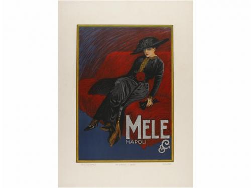 1914. CARTEL. (PUBLICIDAD). METLICOVITZ, L; HOHENSTEIN; CALD