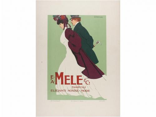 1914. CARTEL. (PUBLICIDAD). METLICOVITZ, L; HOHENSTEIN; CALD
