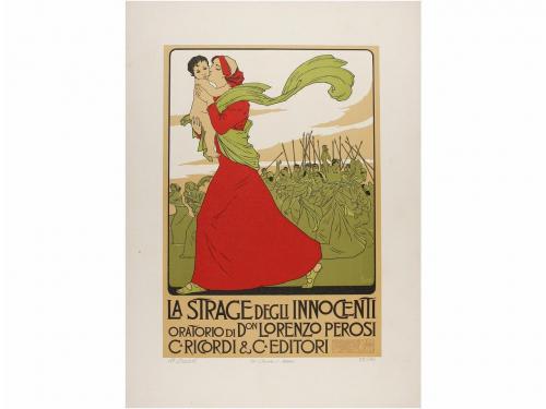 1914. CARTEL. (PUBLICIDAD). METLICOVITZ, L; HOHENSTEIN; CALD