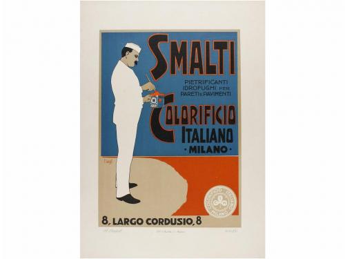 1914. CARTEL. (PUBLICIDAD). METLICOVITZ, L; HOHENSTEIN; CALD