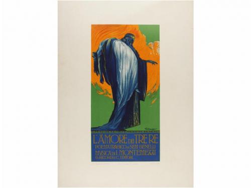 1914. CARTEL. (PUBLICIDAD). METLICOVITZ, L; HOHENSTEIN; CALD