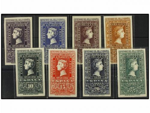 ** ESPAÑA. Ed. 1075/82. CENTENARIO. Serie completa. LUJO. Ce