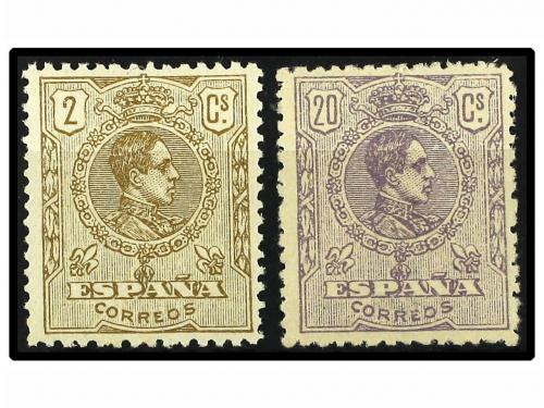 ** ESPAÑA. Ed. 289/90. SERIE COMPLETA, buen centraje. Cat. 2