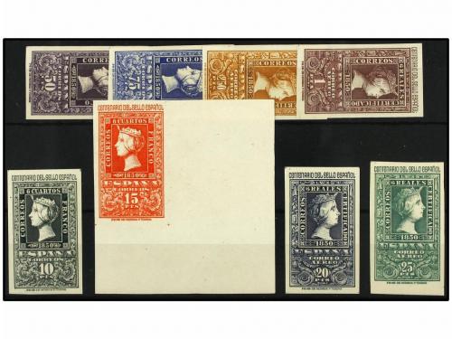 ** ESPAÑA. Ed. 1075/82. CENTENARIO. Serie completa. 
