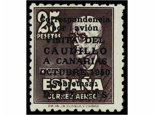 * ESPAÑA. Ed. 1083. CANARIAS AVIÓN SIN NÚMERO. Ejemplar de c
