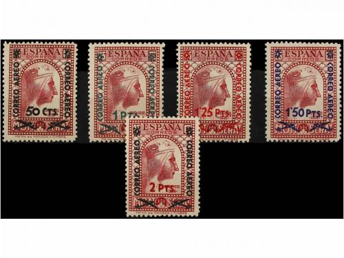 ** ESPAÑA. Ed. 782/86. SERIE COMPLETA. Excelentes centrajes.