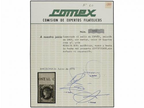 * ESPAÑA. Ed. 57/62. SERIE COMPLETA. LUJO. Sello de 19 cuart