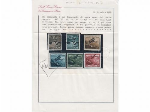 LOTES y COLECCIONES. LIECHTENSTEIN. 1912-2008. Colección mon