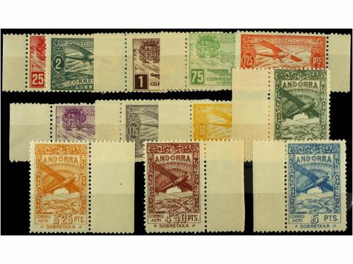 ** ANDORRA. Ed. NE 13/24. NO EMITIDOS. Serie completa. LUJO.
