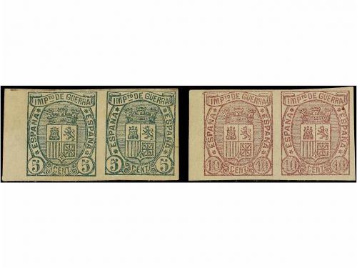 * ESPAÑA. Ed. 154/55s. SERIE COMPLETA en parejas SIN DENTAR.
