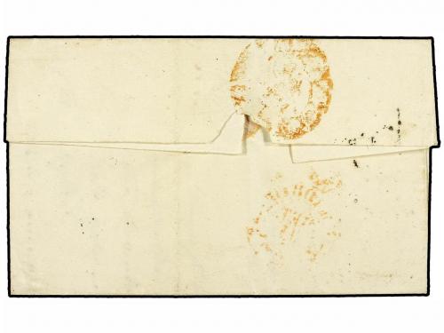 ✉ ESPAÑA. Ed. 6. 1851. MADRID a TOLEDO. 6 cuartos negro, mat