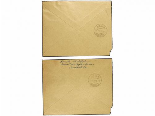 ✉ ESPAÑA E. LOCALES PATRIOTICAS: MENORCA. Ed. 1/2. 1939. Dos
