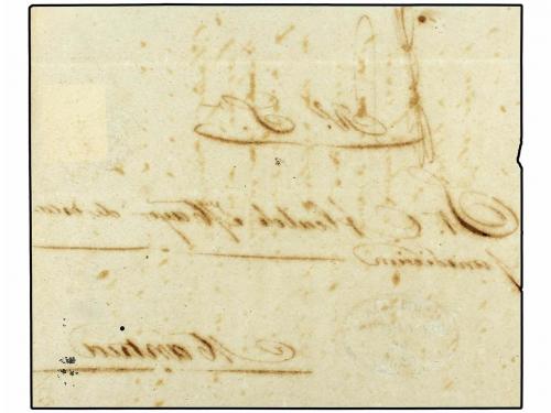 ✉ CUBA. Ed. 6. 1862. FRONTAL circulado de BAJA a MANTUA circ
