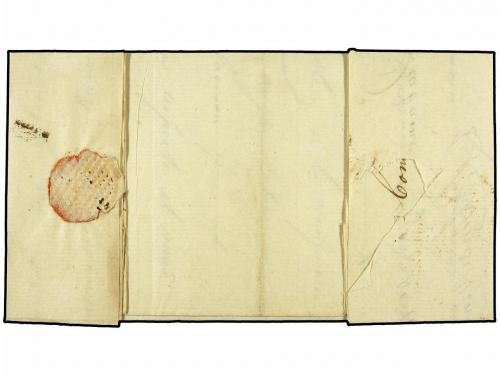 ✉ MALTA. 1804 (16 Junio). MALTA a TARRAGONA (España). Al dor
