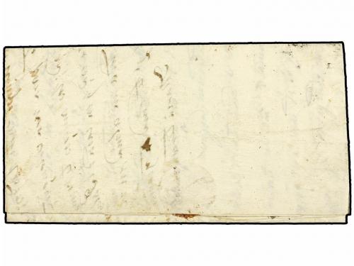 ✉ ESPAÑA. Ed. 6. 1851. ALCAÑIZ a SAN ESTEVAN. 6 cuartos negr