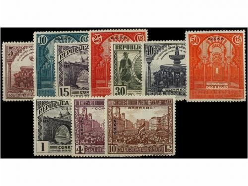** ESPAÑA. Ed. 604/13H. SERIE COMPLETA, habilitación C.U.P.P