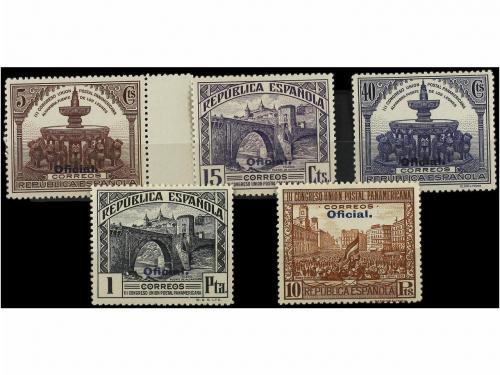 ** ESPAÑA. Ed. 620/29hcc. CAMBIO DE COLOR EN LA HABILITACIÓN