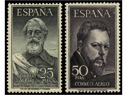 ** ESPAÑA. Ed. 1124/25. LEGAZPI y SOROLLA. Serie completa, s