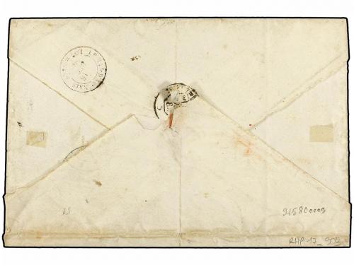 ✉ FRANCIA. 1884. SORT (España, localidad situada en los Piri