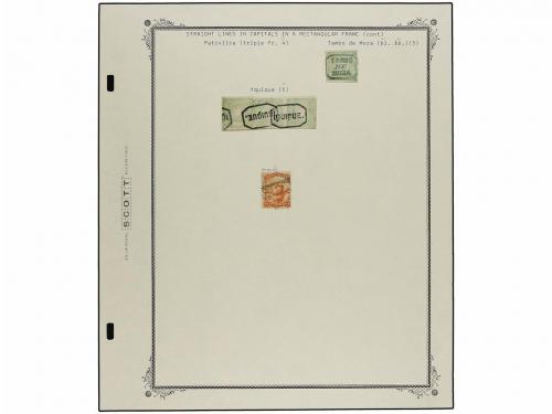 ° PERU. 1858-1866. Colección formada por 531 sellos con dive