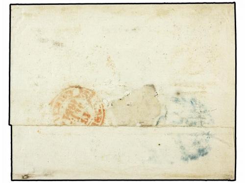 ✉ ESPAÑA: PREFILATELIA. 1851. BARCO DE VALDEORRAS a CORUÑA. 