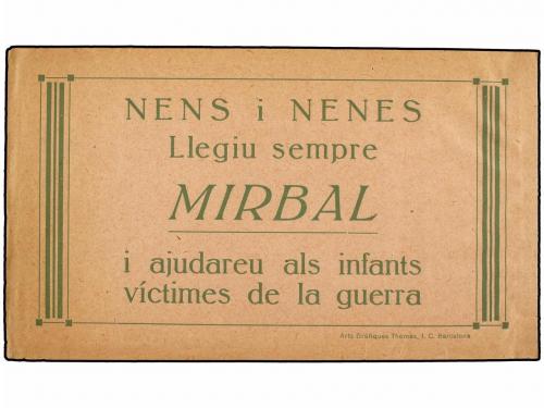 ESPAÑA GUERRA CIVIL. AJUT INFANTIL DE RERAGUARDA. 10 cts. ro