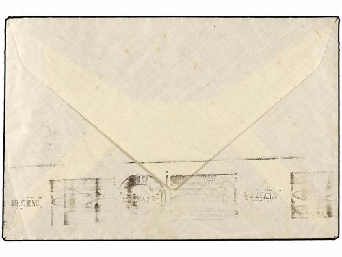 ✉ ESPAÑA. Ed. 816, 820, 821. 1937. DACÓN (Orense) a VIGO. 20
