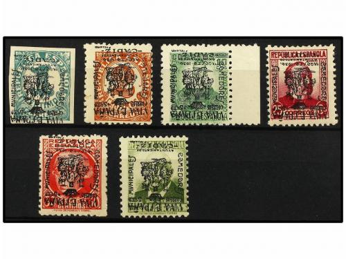 ** ESPAÑA E. LOCALES PATRIOTICAS: CADIZ. Ed. 1/2, 4/8 + NE1h