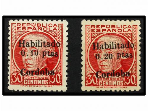 * ESPAÑA E. LOCALES PATRIOTICAS: CORDOBA. Ed. 10/11. SERIE C
