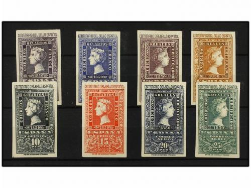 ** ESPAÑA. Ed. 1075/82. CENTENARIO. Serie completa. LUJO. Ca