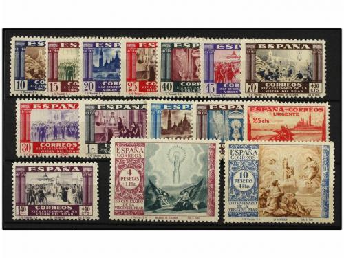 (**) ESPAÑA. Ed. 889/903. SERIE COMPLETA, sello de 10 + 4 pt