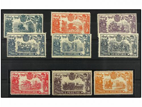 ** ESPAÑA. Ed. 257/63, 265/66. SERIE COMPLETA a falta del 1 