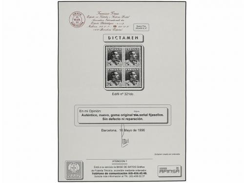 **/* ESPAÑA. Ed. 320, 321 (5), 322/23, 315B (2). Diversos va