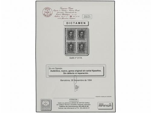 **/* ESPAÑA. Ed. 310 (6), 316 (11), 317 (12), 320 (4), 315B 