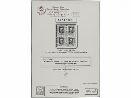 * ESPAÑA. Ed. 320ec (6), 323ec (2). CONJUNTO de sellos CAMBI