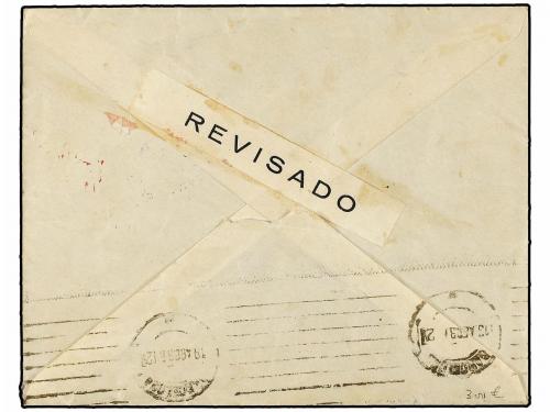 ✉ ESPAÑA GUERRA CIVIL. 1936 (19 Agosto). INTENTO DE CONQUIST