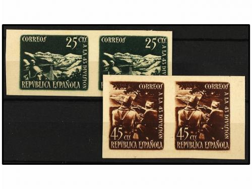 (*) ESPAÑA. Ed. 787/88pcs. SERIE COMPLETA SIN DENTAR. PAPEL 