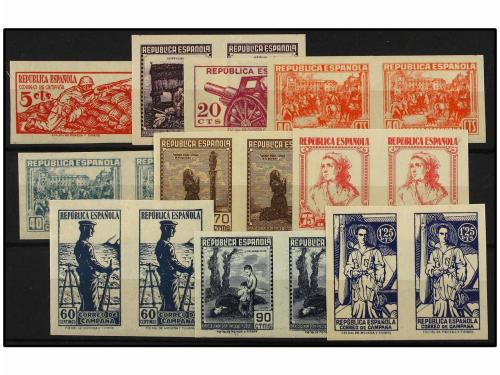 ** ESPAÑA. Ed. NE 46/55(2). NO EMITIDOS. SERIE COMPLETA en p