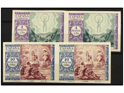 ** ESPAÑA. Ed. 901/02ccs. 4+1 pts. y 10+4 pts. CAMBIOS DE CO