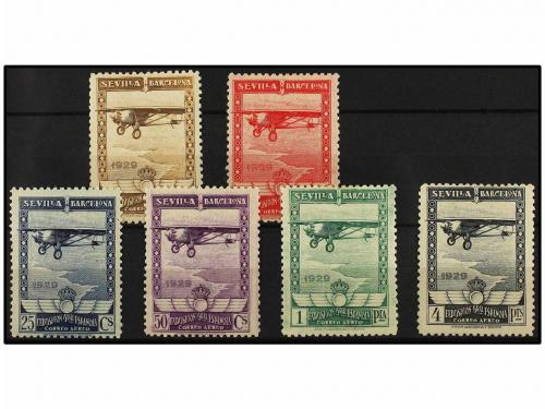 * ESPAÑA. Ed. 448/53. SERIE COMPLETA. Bien centrados. Cat. 1