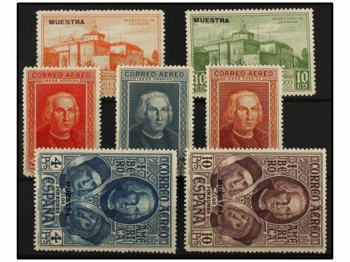 ** ESPAÑA. Ed. 559/65M. SERIE COMPLETA. Habilitación MUESTRA