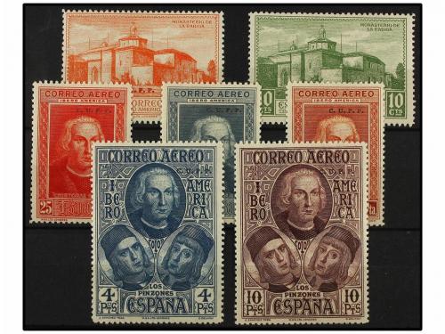 * ESPAÑA. Ed. 559/65H. SERIE COMPLETA. Habilitación C.U.P.P.