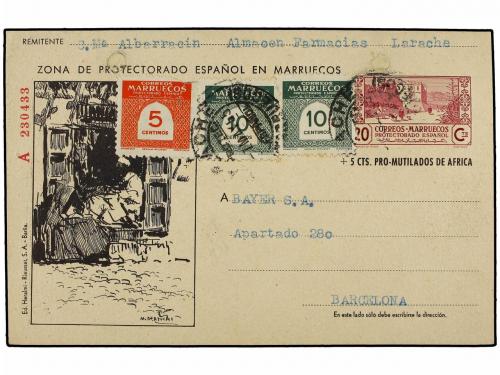✉ COLONIAS ESPAÑOLAS: MARRUECOS. Ed. Ent. 54, 66, 67, 70, 71